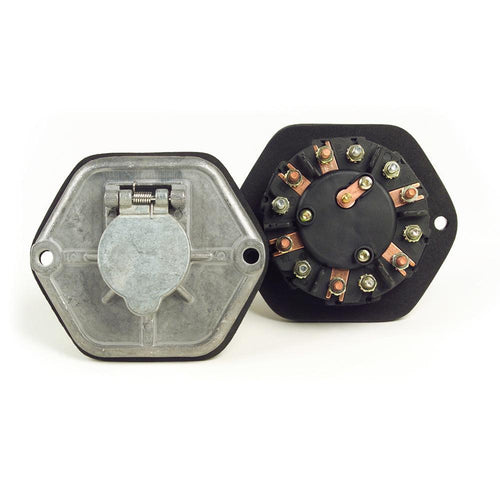 Grote Zinc Die Cast 7-Way Socketbreakers 30A Circuits, Metal Split Pin