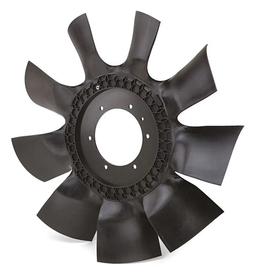 Horton MS9 - 26'', 9 Blade Nylon Fan Fan Blade Bolt Pattern 2.56''Pilot, 3.5'' BC, 6x0.406'' BH. CW (Clock-Wise)