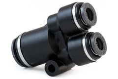 Tramec Union Y, 3/8"x3/8"x1/4", Single Pack