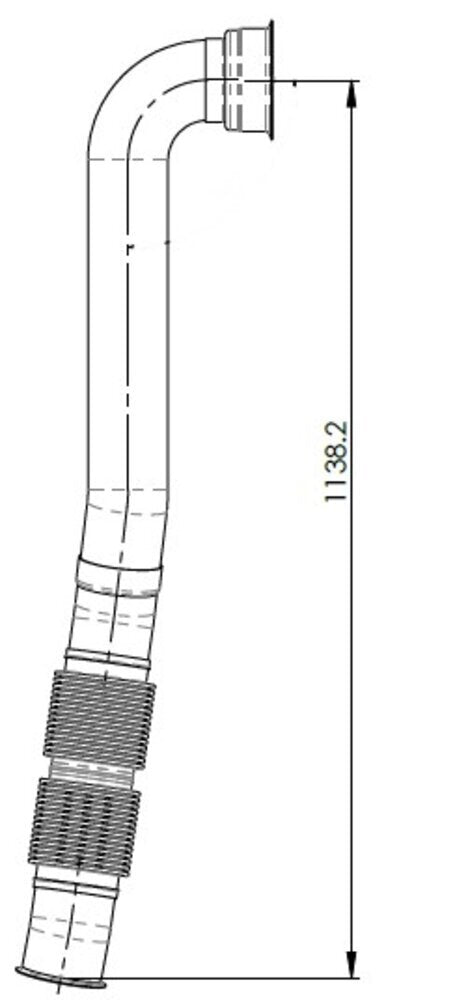Exhaust Bellow, Freightliner *** Clamps & Gaskets included ***
