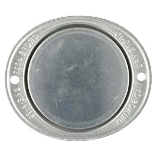 Red Aluminum Two-Hole Mounting Reflectors