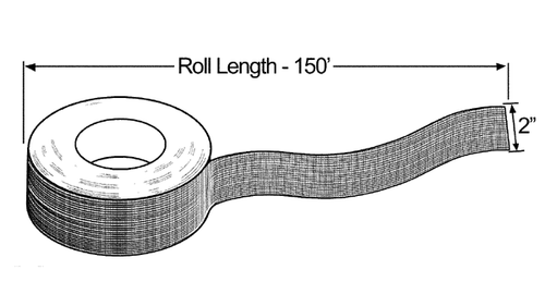 Conspicuity Tape 2" x 150' Roll Silver