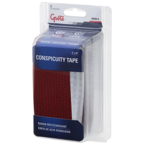 Grote Conspicuity Tape 2" x 18" (5) Strips