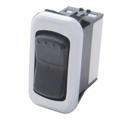 Chrome Plastic Rocker Switch Bezels (3 Pack)