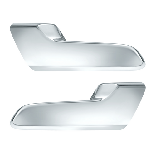 Chrome Plastic Interior Door Handle Cover For 2013-2025 Kenworth T680 Pair