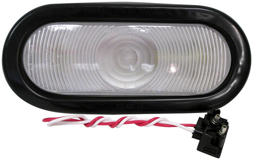 Peterson Sealed Oval Back-Up Light Clear kit
