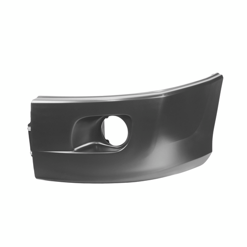 Bumper End With Fog Light Hole For 2012-2021 Peterbilt 579 Driver