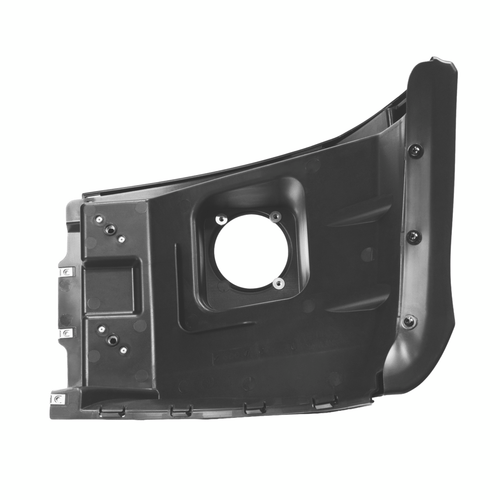 Bumper End With Fog Light Hole For 2012-2021 Peterbilt 579 Passenger