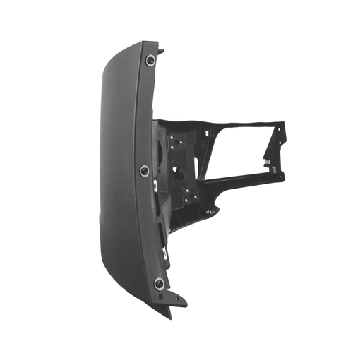 Bumper End Assembly Fits Kenworth T680 2021+ With Fog Light Cutout Passenger Side
