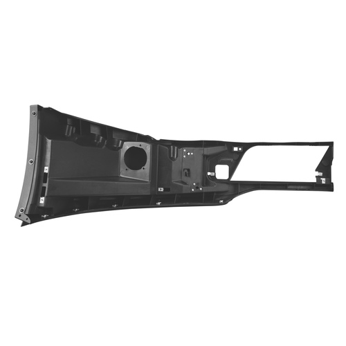 Bumper End Assembly Fits Kenworth T680 2021+ With Fog Light Cutout Passenger Side