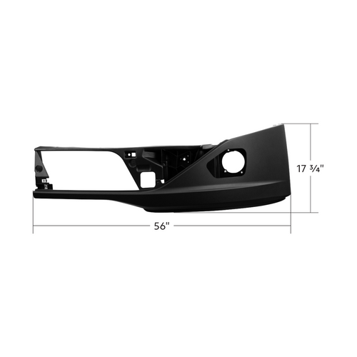 Bumper End Assembly With Fog Light Hole For 2022-2026 Kenworth T680 - Driver