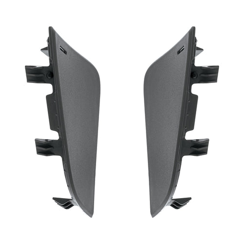 Black Tow Hook Access Covers For 2018-2024 Freightliner Cascadia (Pair)