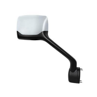 Chrome Hood Mirror For 2013-2021 Kenworth T680 & 2012-2021 Peterbilt 579-Passenger