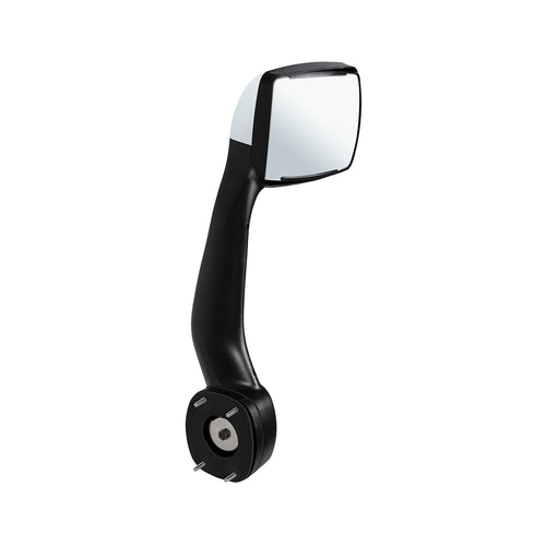 Chrome Hood Mirror For 2013-2021 Kenworth T680 & 2012-2021 Peterbilt 579-Passenger