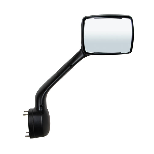 Chrome Hood Mirror For 2013-2021 Kenworth T680 & 2012-2021 Peterbilt 579-Passenger