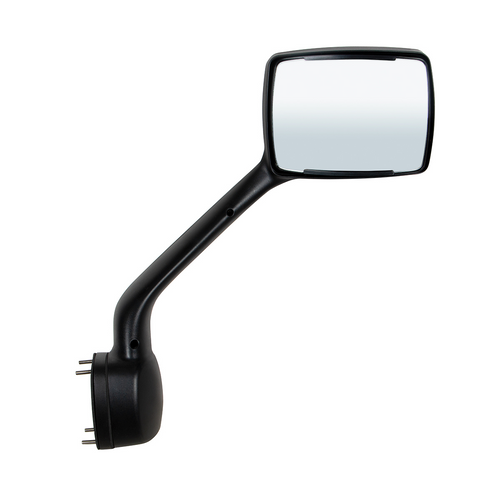 Black Hood Mirror For 2013-2021 Kenworth T680 & 2012-2021 Peterbilt 579-Passenger