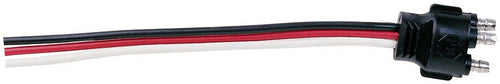 Peterson Straight PL3 Wire Plug; 3-wire, straight, 10.5 inch