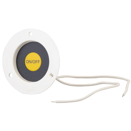 Grote Recessed Momentary Ground Switch White