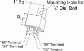 Fog & Driving Light Relay Amperage: 30A