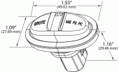 MicroNova® LED Clearance Marker Lights Red