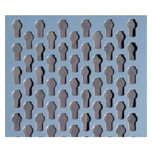 Grille Fits Kenworth T660 Keyholes Punch Style Grille Insert S.Steel (does not contain screws)