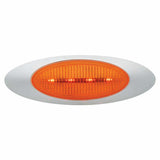 Grote Amber M1 Series LED Clearance Marker Lights .180 Molded Bullet w/ Bezel