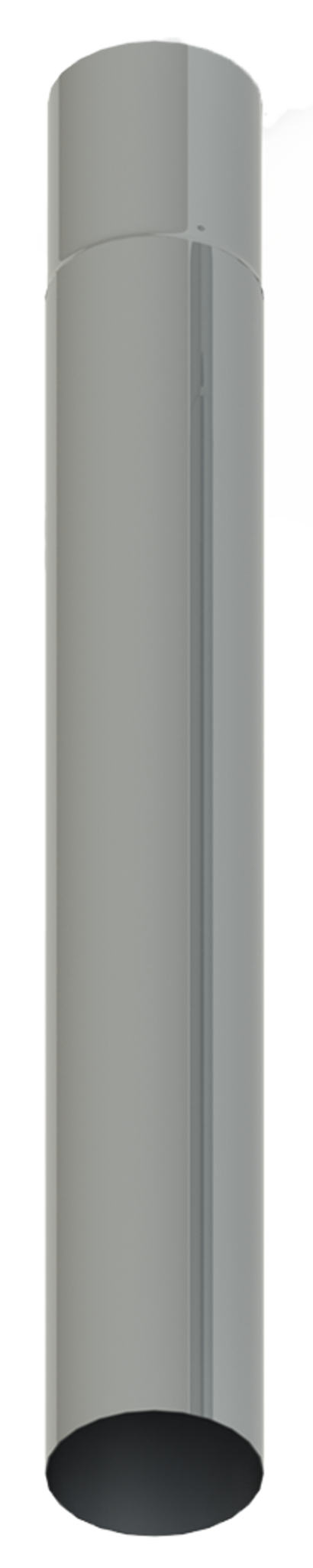 Lincoln Chrome 7" X 52" Center spool Pipe Chrome OD