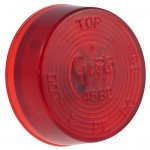 2" Clearance Marker Lights Red