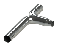 Lincoln Chrome 6" Large Diameter Y-Pipes