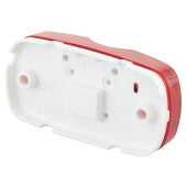 Red Two-Bulb Square-Corner Clearance Marker Lights