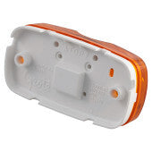 Grote Amber Two-Bulb Square-Corner Clearance Marker Light