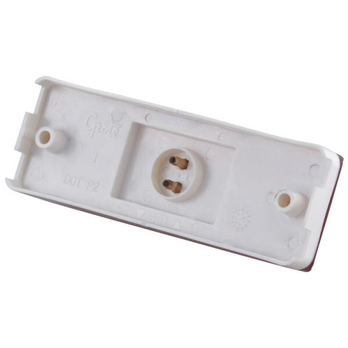 Grote Sealed Turtleback® II Clearance Marker Red
