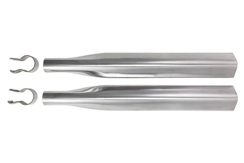 Tramec Sloan Triangle End Mounts, 2 Bracket Set, Stainless Steel