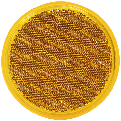 Peterson Round Quick-Mount Reflector Amber