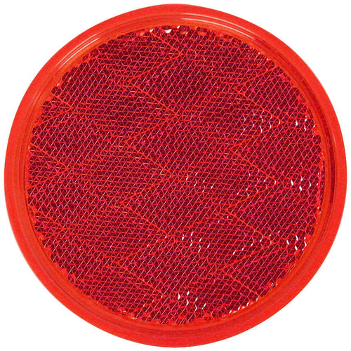 Peterson Round Quick-Mount Reflector Red