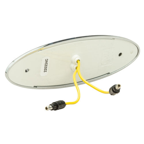 Grote Amber Clear M1 Series LED Clearance Marker Lights .180 Molded Bullet w/ Bezel, w/ Clear Lens