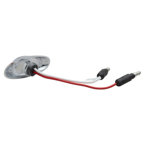 Grote Red, With Clear Lens & Chrome Bezel MicroNova® LED Clearance Marker Lights