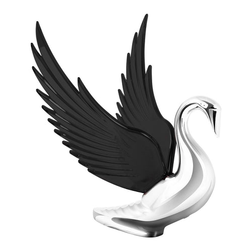 WindRider Chrome Swan Hood Ornament