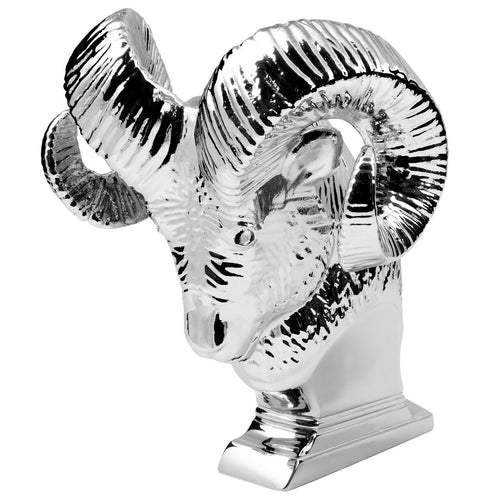 Chrome Big Ram Hood Ornament Size: 4-7/8" L x 4-1/8" W x 4-15/16" H