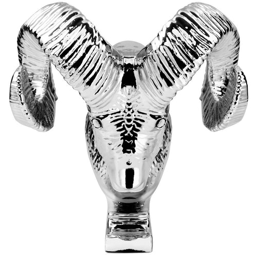 Chrome Big Ram Hood Ornament Size: 4-7/8" L x 4-1/8" W x 4-15/16" H