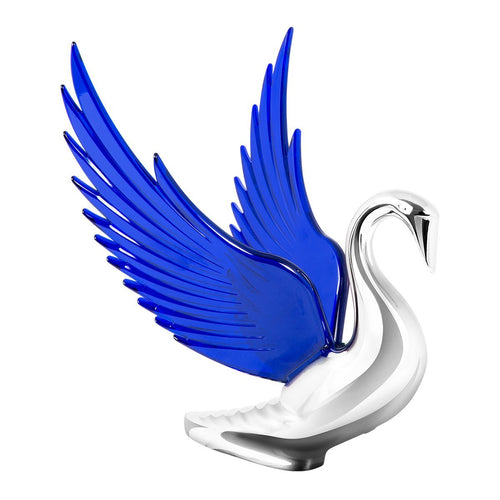 WindRider Chrome Swan Hood Ornament