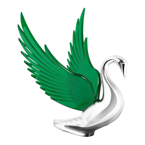WindRider Chrome Swan Hood Ornament
