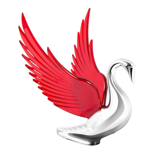 WindRider Chrome Swan Hood Ornament