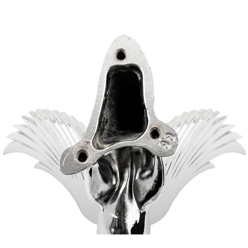 Fighting Stallion with Windrider Wings Hood Ornament