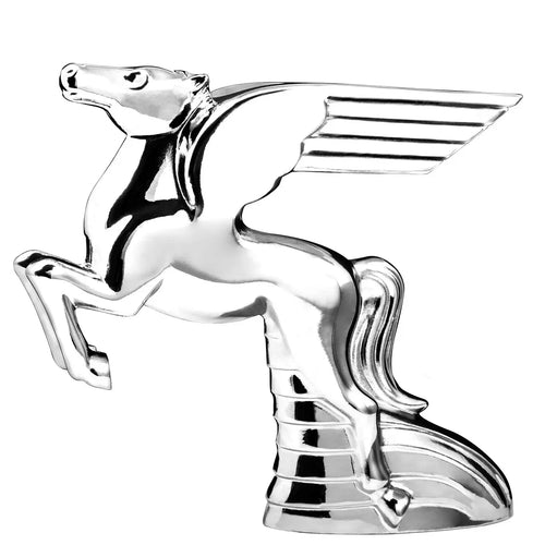 Grand General Chrome Flying Pegasus Hood Ornament