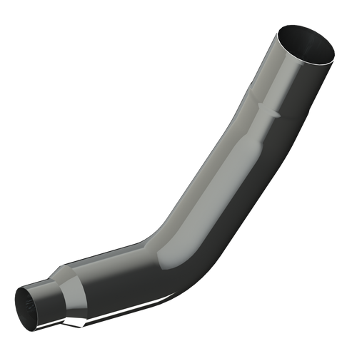 Lincoln Chrome 7” Multi-Bend Elbow Fits Kenworth Passenger Side Use On 40” Tool Box