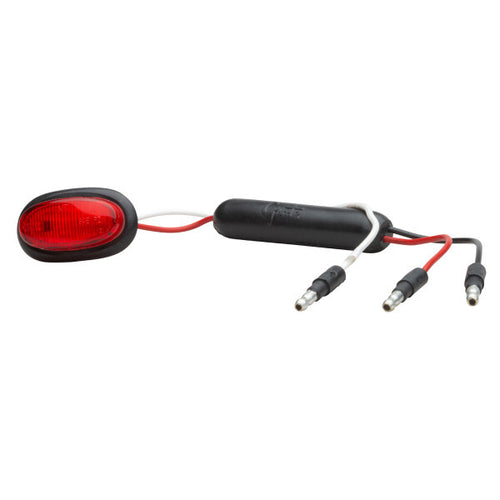 Red, Slim-Line, With Grommet Dual Intensity MicroNova® LED Clearance Marker Lights
