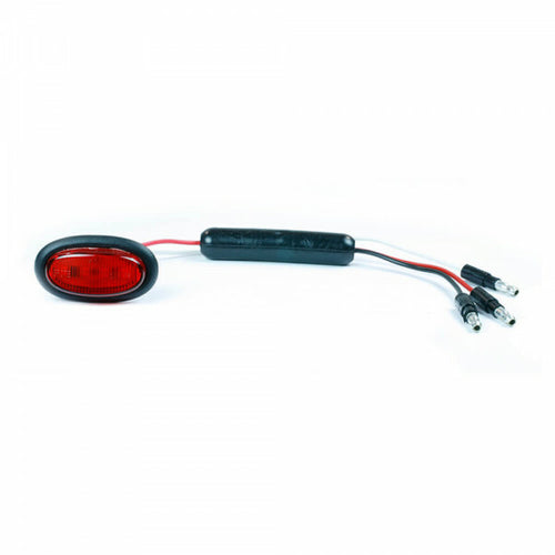 Red, Slim-Line, with Grommet Dual Intensity MicroNova® LED Clearance Marker Lights