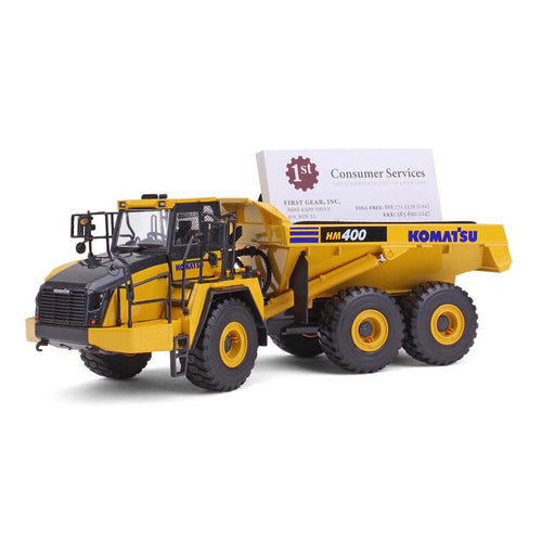 1/50 Scale Komatsu HM400-5 Dump Business Card Holder