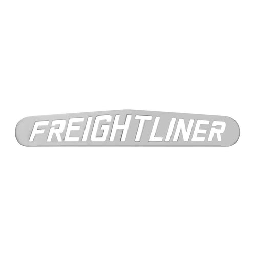 Chrome Bottom Flap Plate fits Freightliner 4" x 24"